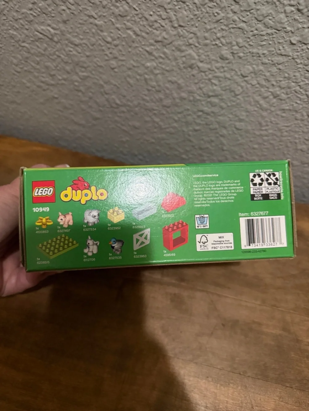 Lego farm animal